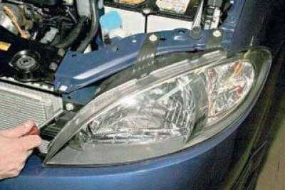 Отсоединение электрического разъема