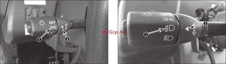 Ручное управление головными фарами